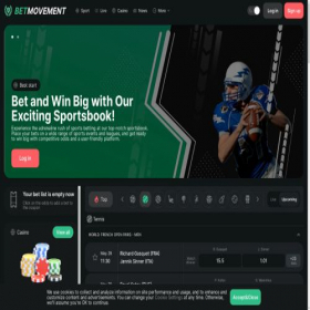 Скриншот главной страницы сайта betmovement.com