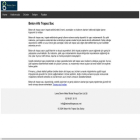 Скриншот главной страницы сайта betonaltitrapezsac.net