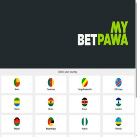 Скриншот главной страницы сайта betpawa.com