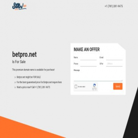 Скриншот главной страницы сайта betpro.net
