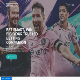 Скриншот главной страницы сайта betsnn.com