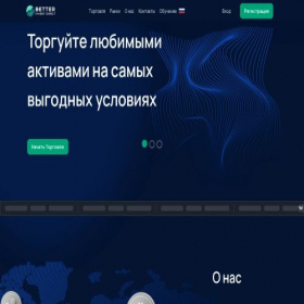 Скриншот главной страницы сайта betterinvest.co.uk
