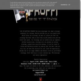 Скриншот главной страницы сайта bettingsprofi.blogspot.ru