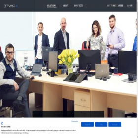 Скриншот главной страницы сайта betweenx.com