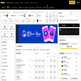 Скриншот главной страницы сайта bewin.com