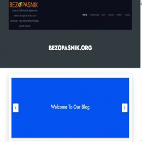 Скриншот главной страницы сайта bezopasnik.org