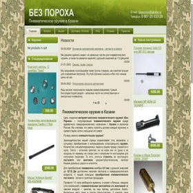 Скриншот главной страницы сайта bezporoxa.ru