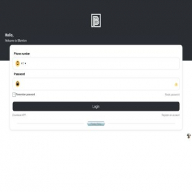 Скриншот главной страницы сайта bfamtion.com