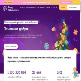 Скриншот главной страницы сайта bfkh.ru