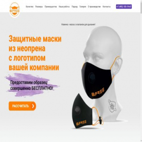Скриншот главной страницы сайта bfree.su