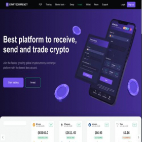 Скриншот главной страницы сайта bghcoin.com