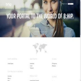 Скриншот главной страницы сайта bhipglobal.com