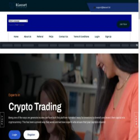 Скриншот главной страницы сайта biasset.ltd