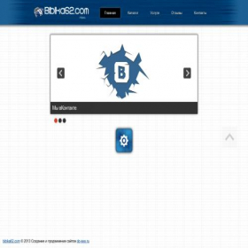 Скриншот главной страницы сайта bibika62.com