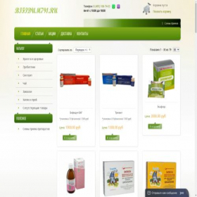 Скриншот главной страницы сайта bifidum791.ru