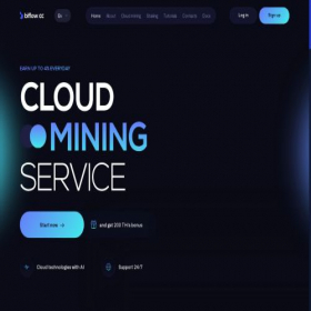 Скриншот главной страницы сайта biflow.cc