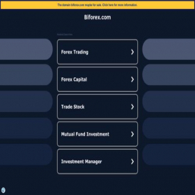 Скриншот главной страницы сайта biforex.com
