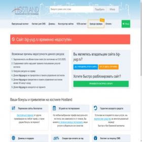 Скриншот главной страницы сайта big-yug.ru