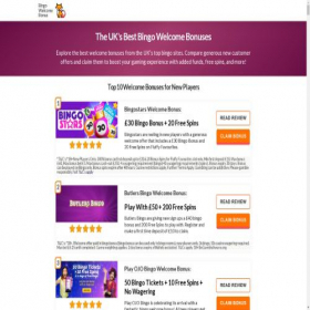 Скриншот главной страницы сайта bigbonusbingo.co.uk