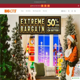 Скриншот главной страницы сайта biglotsclearances.com
