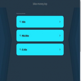 Скриншот главной страницы сайта bike-money.top