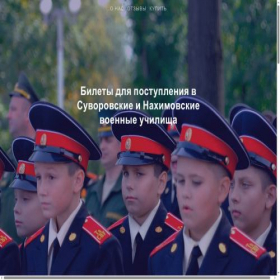 Скриншот главной страницы сайта biletsvu.ru