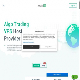 Скриншот главной страницы сайта billing.myforexvps.ru