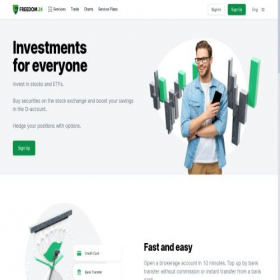 Скриншот главной страницы сайта billing.tradernet.ru