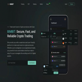 Скриншот главной страницы сайта bimbit.net