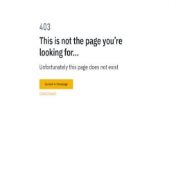 Скриншот главной страницы сайта binance.us