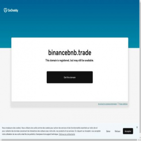 Скриншот главной страницы сайта binancebnb.trade