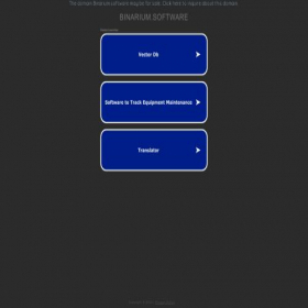 Скриншот главной страницы сайта binarium.software