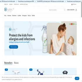 Скриншот главной страницы сайта binatec.eu