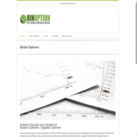 Скриншот главной страницы сайта binoption.de