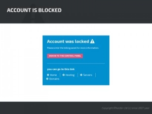 Https file ru lo. Account blocked. Northwest- blocked account.