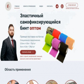 Скриншот главной страницы сайта bint-samofix.ru