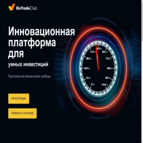 Скриншот главной страницы сайта bintradeclabs.ru