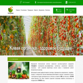 Скриншот главной страницы сайта bio-gumat.site