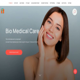 Скриншот главной страницы сайта bio-medical-care.ru