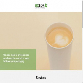 Скриншот главной страницы сайта biobox.eco