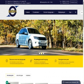 Скриншот главной страницы сайта bipal63.ru