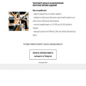 Скриншот главной страницы сайта birgha-online.site