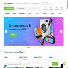 Скриншот главной страницы сайта birobidjan.positronica.ru