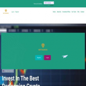 Скриншот главной страницы сайта bit-finances.ltd