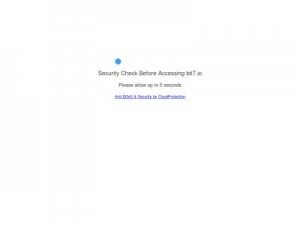 Скриншот главной страницы сайта bit7.io