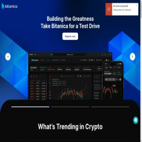 Скриншот главной страницы сайта bitanica.com