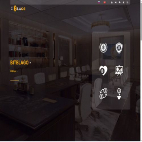 Скриншот главной страницы сайта bitblago.com
