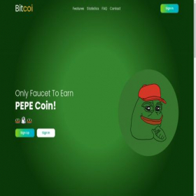Скриншот главной страницы сайта bitcoi.news