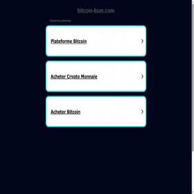 Скриншот главной страницы сайта bitcoin-bum.com