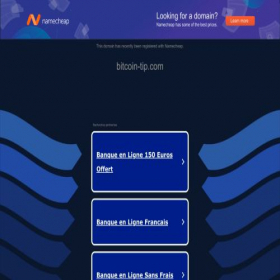 Скриншот главной страницы сайта bitcoin-tip.com